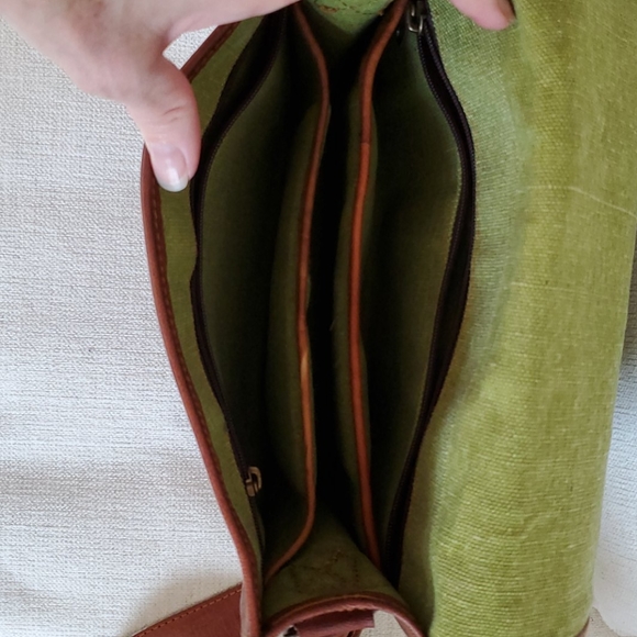 Beautiful authentic goat leather bag . - Picture 7 of 8